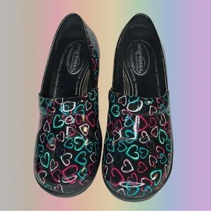 Easy Works by Easy Street "Laurie" Slip Resistant Clog Work Shoes Women's Sz 10M